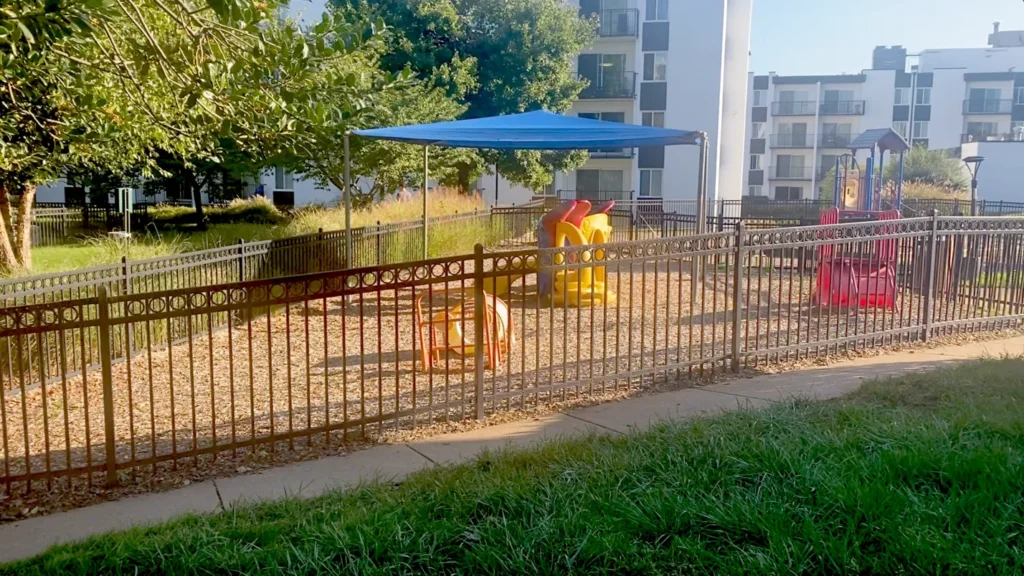 Children playground wiggley dog park